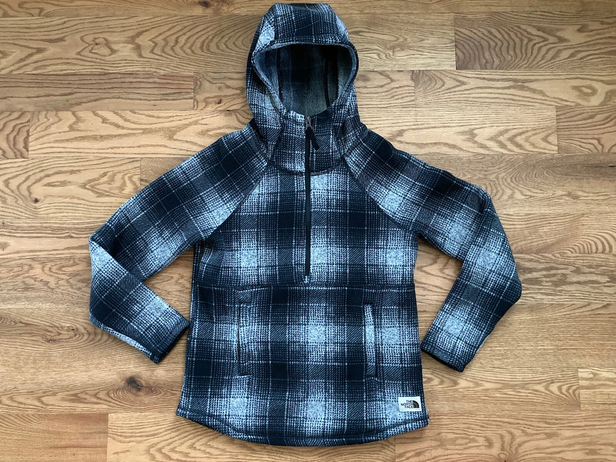 North face women's printed crescent hooded pullover sales
