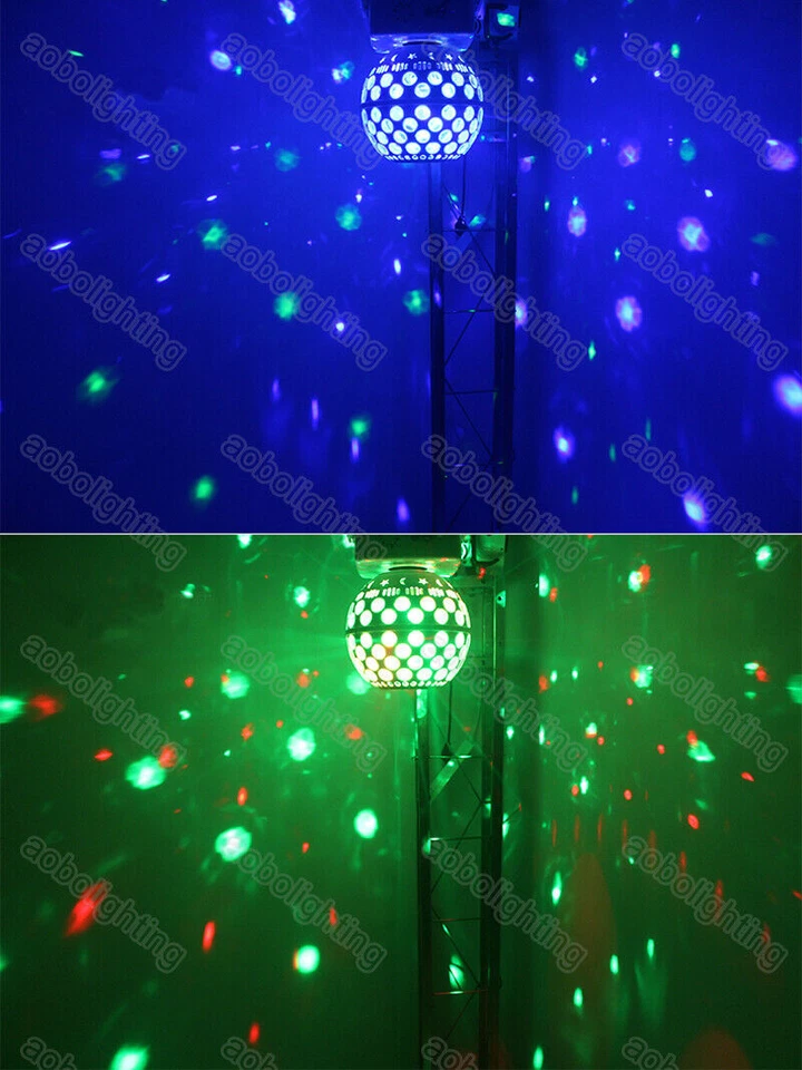 New 360° rotation Big LED Magic Lantern Club DJ Wedding Party Stage Lights Show - Image 4 of 4