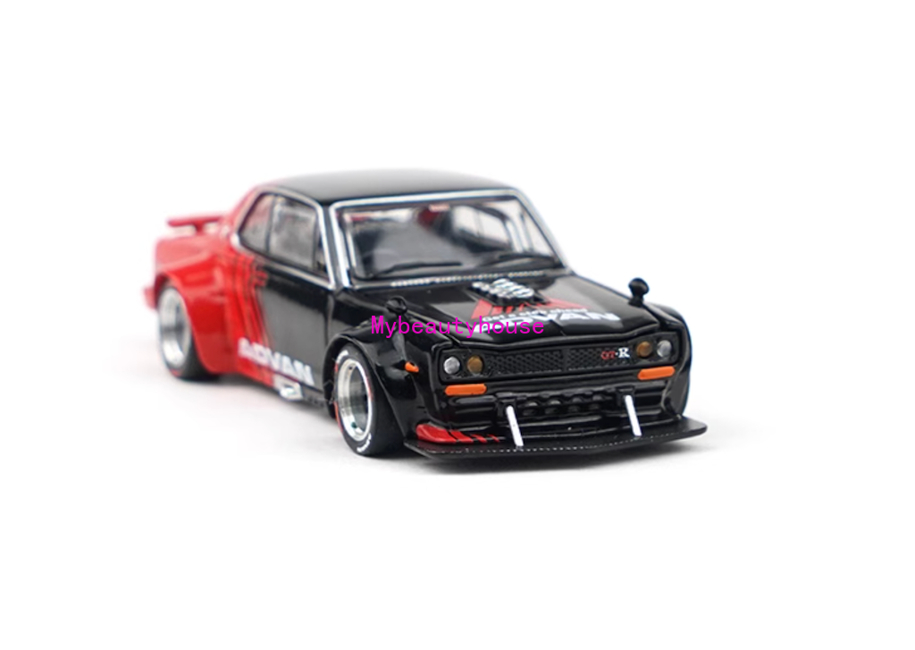 1/64 デビルシェイカー Pre Order) Poprace 1/64 Nissan Skyline GT-R V8 Drift
