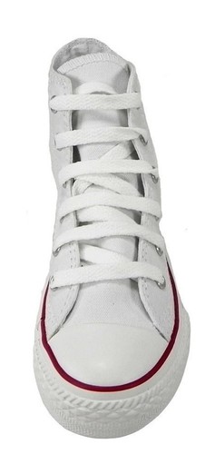 ZAPATOS DE LONA CONVERSE CHUCK TAYLOR ALL STAR HI TOP JÓVENES/NIÑOS ZAPATILLAS - Imagen 4 de 6
