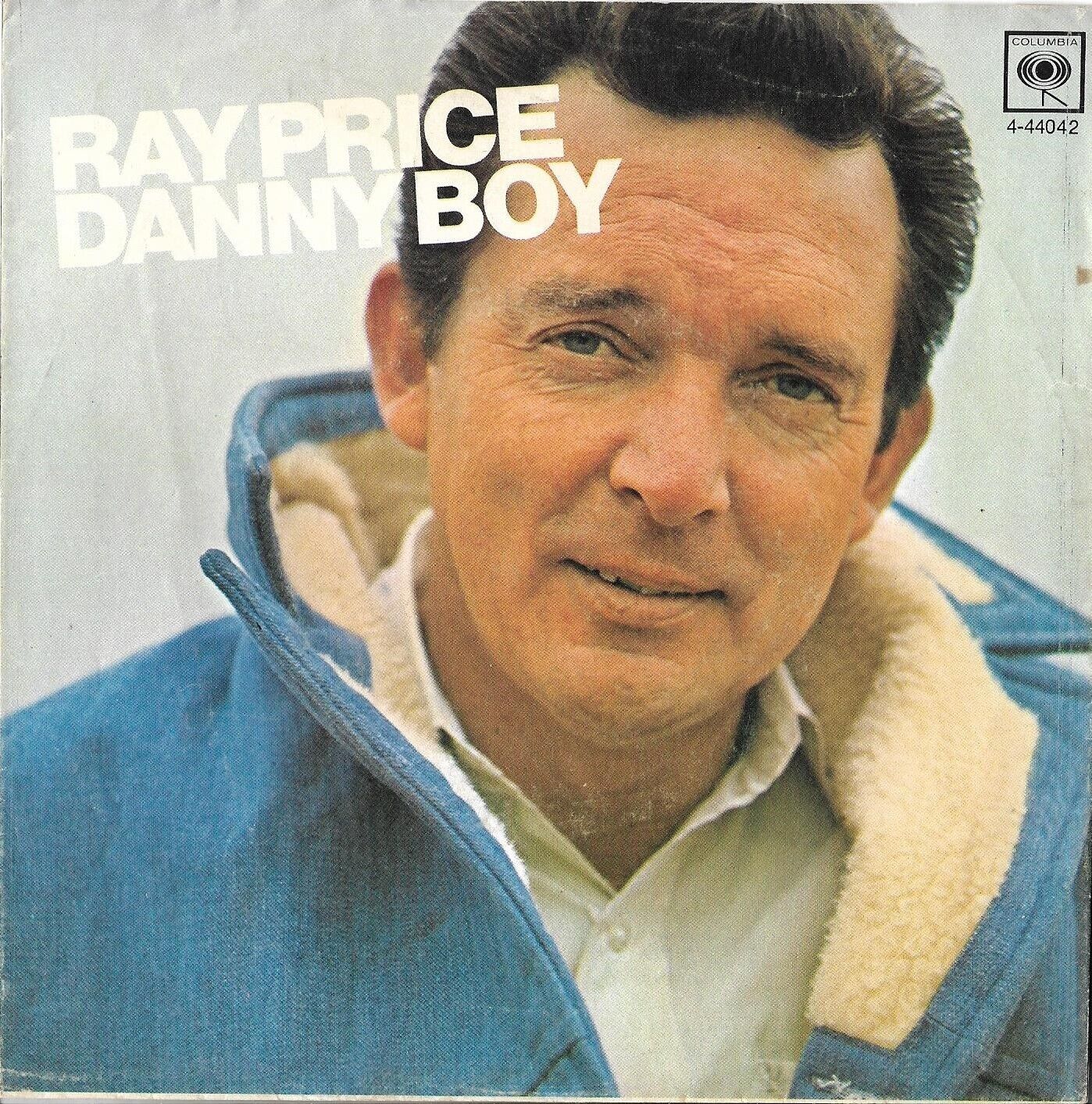 Picture Sleeve ONLY: Ray Price: "Danny Boy" - from his '67 hit - Excellent!