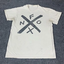 VTG NOFX T Shirt Mens Medium White East Coaster Punk Rock Tour Tee Y2K Grunge