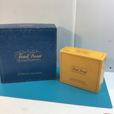 Trivial Pursuit Master Genus Edition Also Genus 2 Edition Subsidiary Complete
