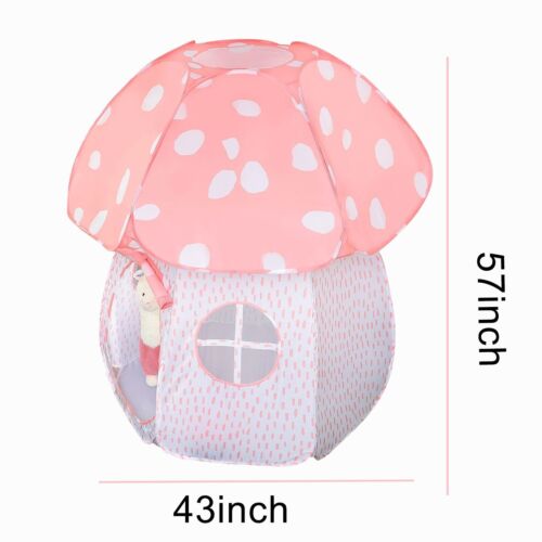 Play Tent for Kids Pop Up Tent Indoor Outdoor Boys and Girls Playhouse with E... - Picture 4 of 6