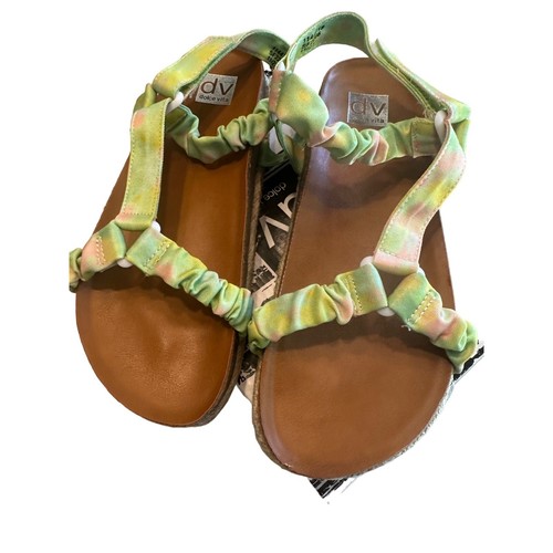 Dolce Vita Costa Multi Color Size 6 Sandals Girls - Picture 2 of 5