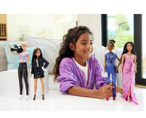 MATTEL Barbie Careers Women in Film Set Of 4 Dolls HRG54 - Picture 2 of 3