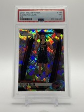 Caitlin Clark 2024 WNBA Panini Prizm ICE RC #145 PSA 7 Indiana Fever Rookie