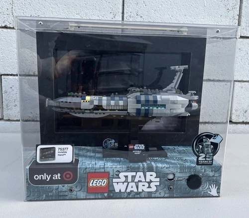 Lego Store Display 75377 Star Wars Invisible Hand 25th Anniversary Set