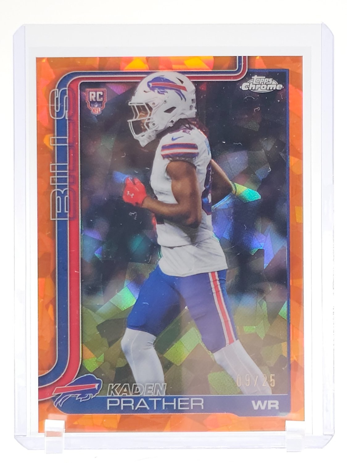 Kaden Prather Topps Chrome Sapphire Edition #394 Orange