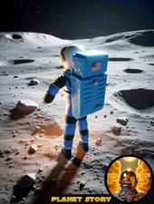 Major Matt Mason Blue Extended EVA Backpack Accessory