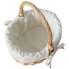  Kinder-Picknickkorb, kleiner Picknickkorb, gewebter Picknickkorb, süßer