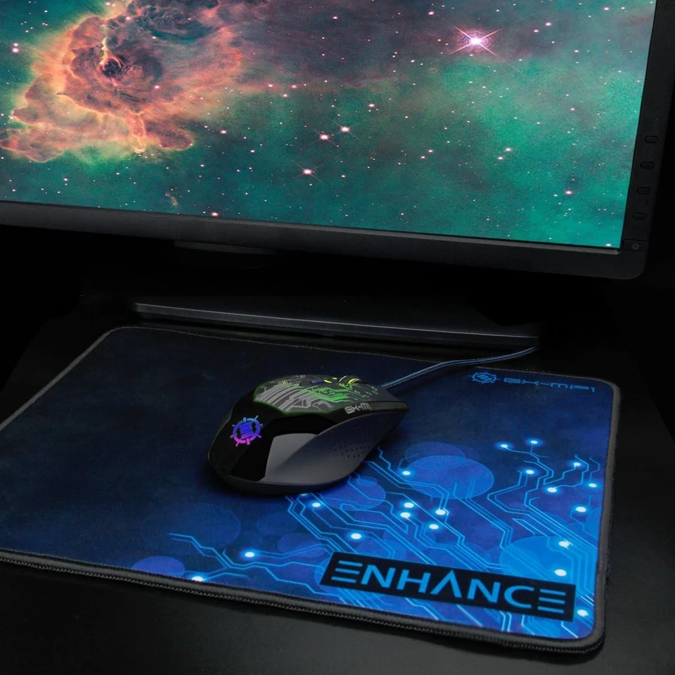 Large Gaming Mouse Pad XL - Big Mouse Mat, Anti-Fray Stitching, Non-Slip Rubber  - Image 3 of 4