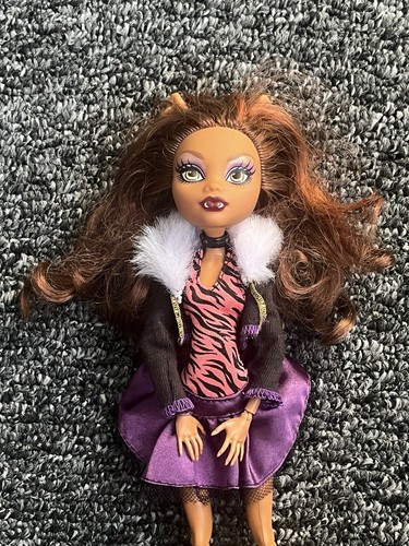 Monster High Puppe Clawdeen Wolf Wave 1 First 1st Original Ghule 2008