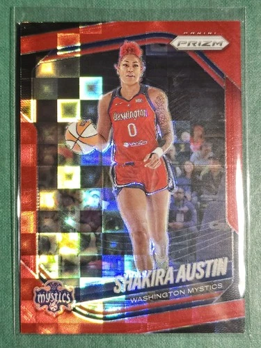 Shakira Austin 2025 Panini Prizm Shakira Austin #35 Red