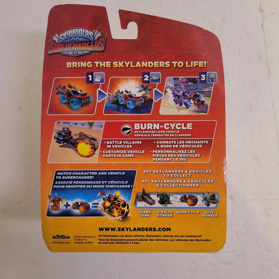 Vehículo terrestre Skylanders Superchargers BURN-CYCLE (nuevo en embalaje dañado) Foto 2 de 3