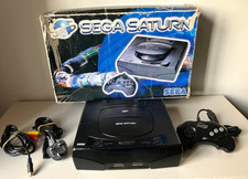 Boxed Region Free Sega Saturn Console - 50/60hz NTSC & PAL - FREE POSTAGE