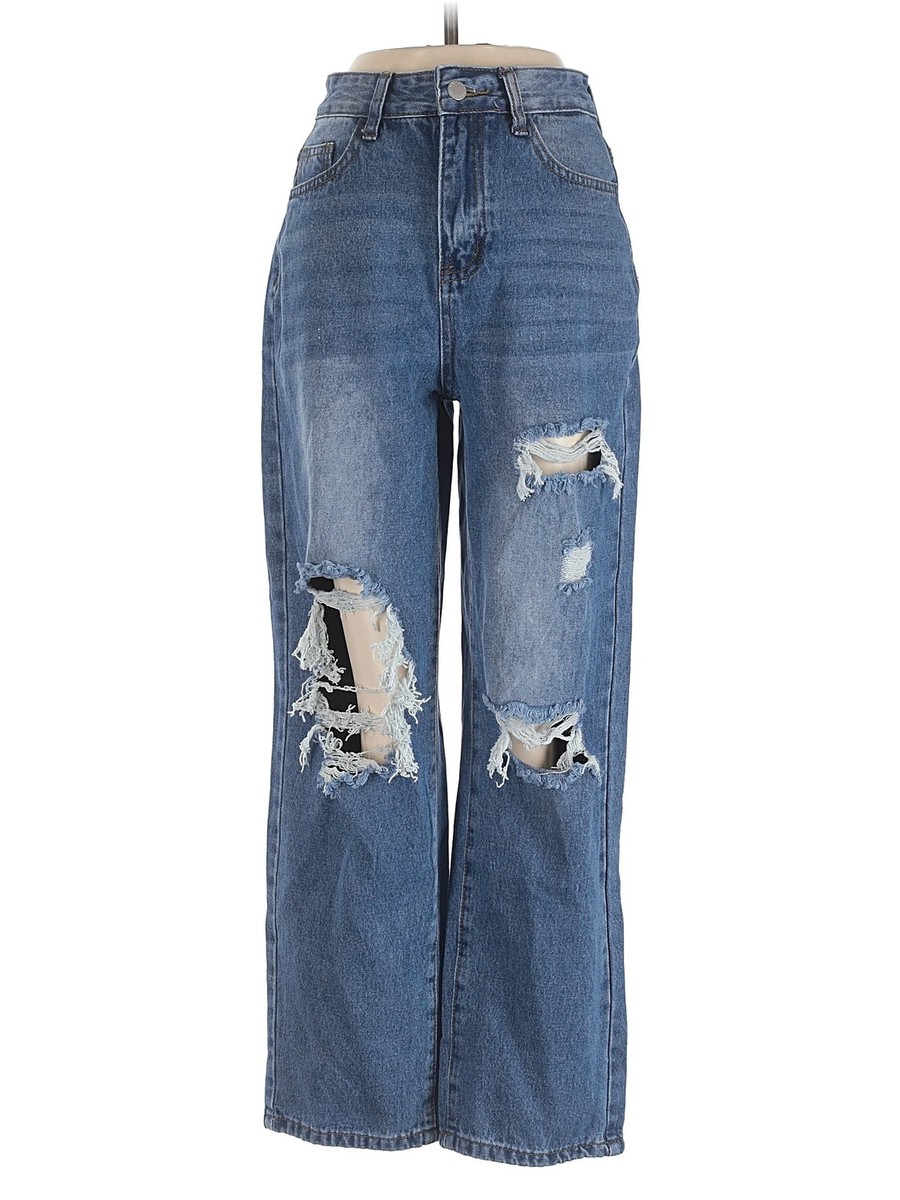 Shein Women Blue Jeans XXS