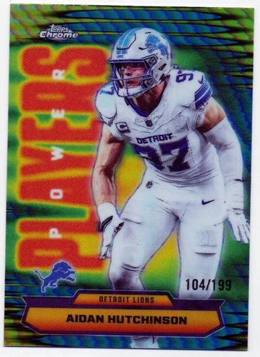 2025 Topps Chrome Aidan Hutchinson Base (RAW)