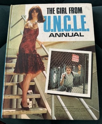 The Girl From U.N.C.L.E Annual 1966 Stephanie Powers Spy Comic TV Book UK HB