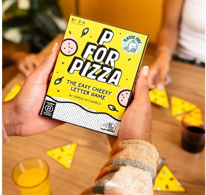 P for Pizza Word Card Game – Travel-Friendly Family Fun - Image 2 of 4