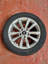 HYUNDAI i40 10 SPOKE SINGLE ALLOY WHEEL WITH TYRE 205 55 R16 OEM 529103Z610