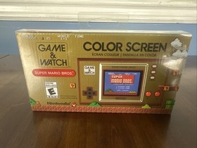 Nintendo Game and Watch Super Mario Bros Color Screen Handheld Open Box
