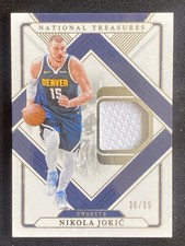 Nikola Jokic 2024-25 Panini National Treasures Treasured Threads /99 #TT-JOK