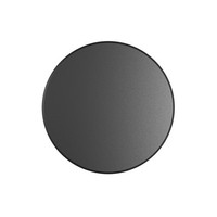 Led-Wandleuchte Aluminium Schwarz 15W Ø180Mm Beneito & Faure