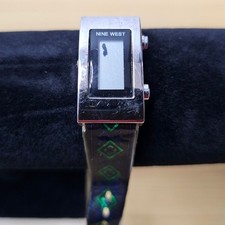 Vintage Nine West Digital Elegant Wristwatch Rectangle Shape 9W-7042