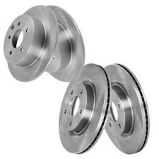 Front and Rear Brake Rotors for 2007- 2015
