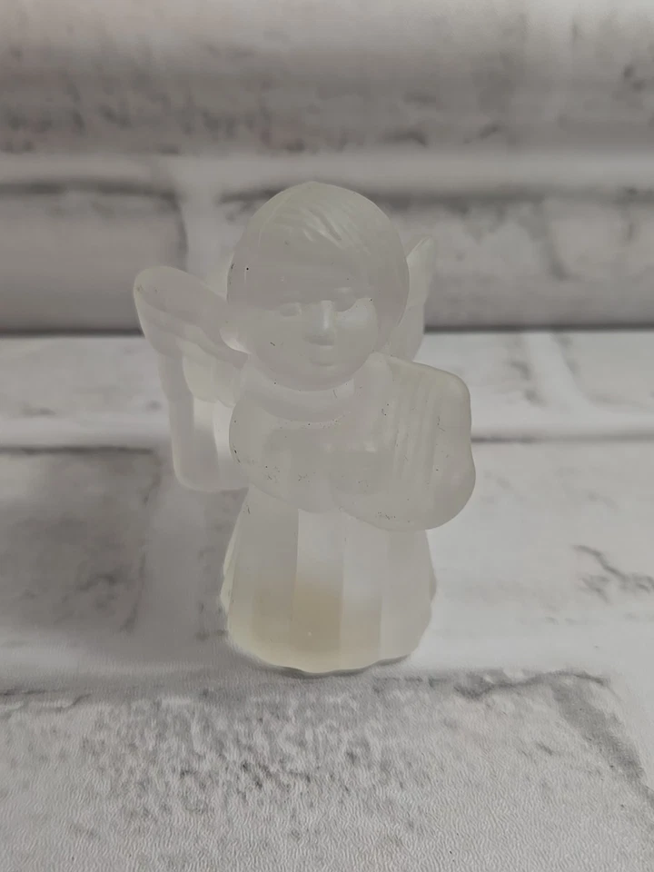  Juego de 3 candelabros de cristal para villancicos de ángel Foto 4 de 4