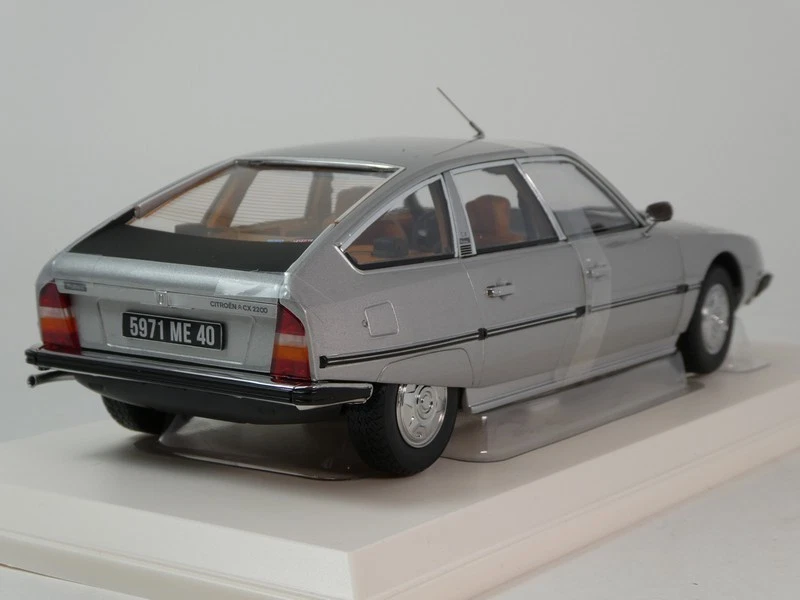 Norev Citroen CX 2200 Pallas Largentiere grey 1976 1/18 181810 - Immagine 3 di 3