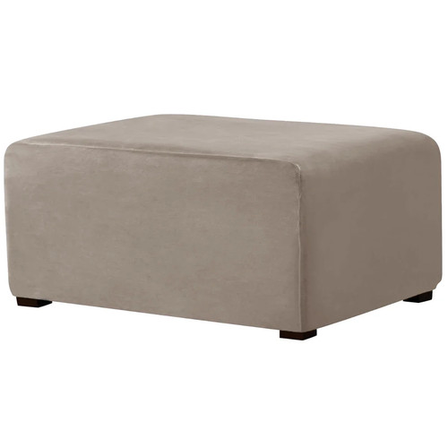 4 Szie Real Velvet Rectangle Folding Storage Covers Removable Footstool Protect - Picture 35 of 39