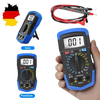 HOLDPEAK Digital LCR Multimeter Kapazität Induktivität Widerstand Messgerät mit
