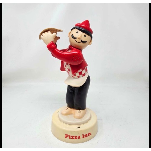 Vintage Pizza Inn Promotional Figural Chef Landline Telephone Pizza Tosser 11in