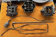 1955 Corvette Wcfb 4 Barrel Carter Carburetor 265 1x4 0-953 1-1063 Linkage
