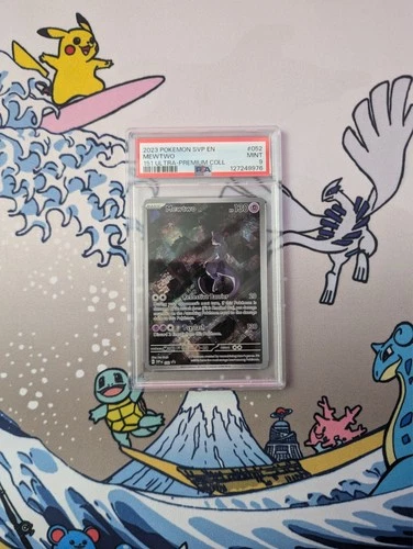 2023 POKEMON SVP EN-SV BLACK STAR PROMO 151 ULTRA-PREMIUM #052 MEWTWO PSA 9