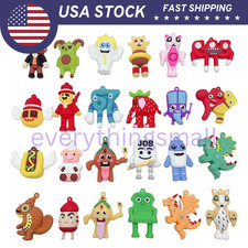 15/24/48pcs Steal a Brainrot 67 Toys 2.1" Italian Brain Rot Action Figure Set