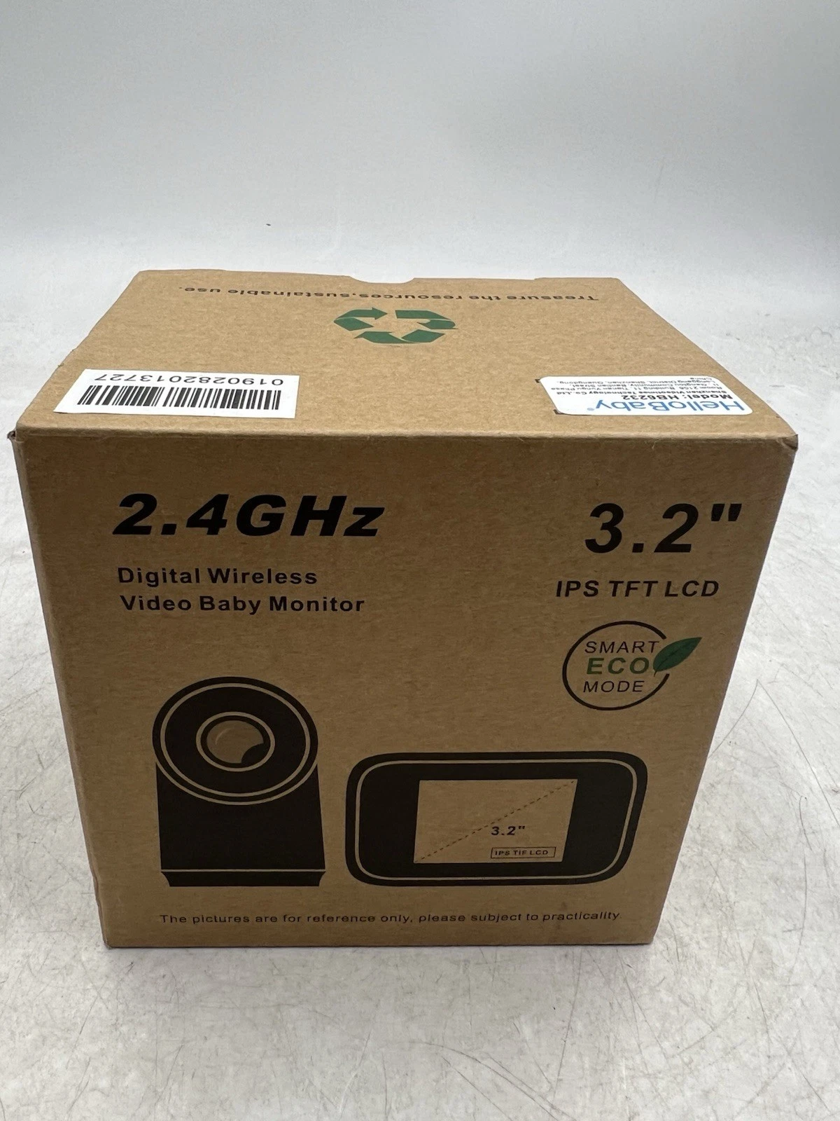 HelloBaby HB65 3.2 inch 2.4 ghz Digital Wireless Video Baby Monitor