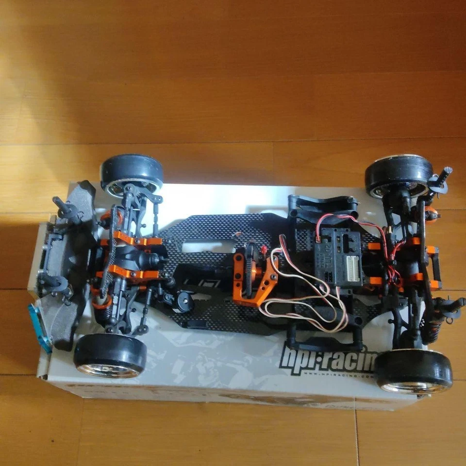 HPI PRO-D 4WD Drift RC Chassis with Silvia S15 Body AS-IS - Image 2 of 4