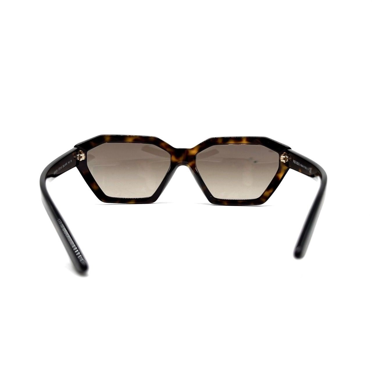 PRADA Symbole Rectangular Sunglasses Tortoise Geo… - image 3