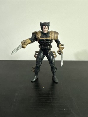 Vintage 1993 Toybiz Marvel X-Men Wolverine Black Spy Action Figure Complete