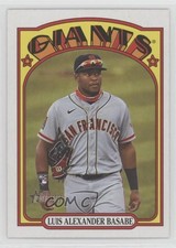 2021 Topps Heritage High Number Luis Basabe Luis Alexander Basabe #650 0c7p