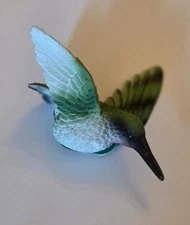 Ruby Throated Hummingbird Bird Resin Clark Fly-In Window Ornament Magnetic NIB