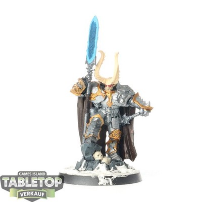 Slaves to Darkness - Chaos Lord - teilweise bemalt