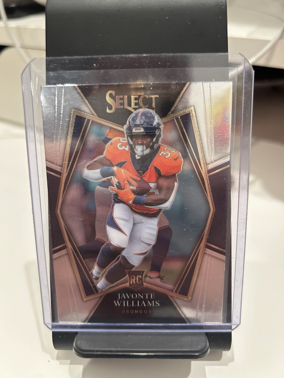 2021 Select Javonte Williams Premier Level Denver Broncos RC