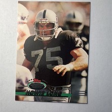 Topps 1993 Stadium Club Howie Long #151 Los Angeles Raiders Football NFL