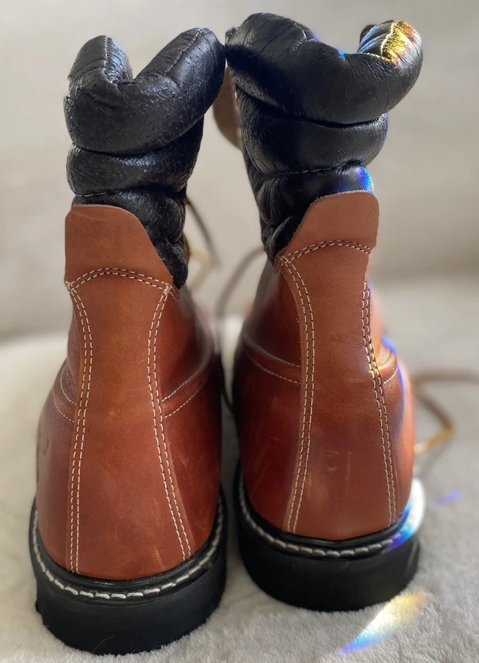 NOVAS Botas Masculinas de Couro de Trabalho Texas Steer 46951 13 E - Imagem 4 de 4