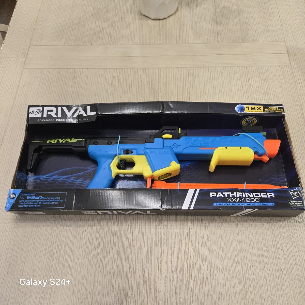 Nerf Rival Pathfinder XXII-1200 Blaster, Most Accurate Rival