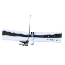 Putting Plane Rail – Portable Golf Putting Stroke Trainer for Indoor & Outdoor 